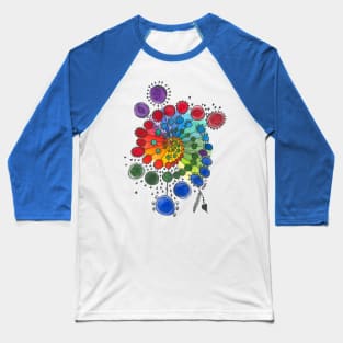 Energy Picture Positive Life Baseball T-Shirt